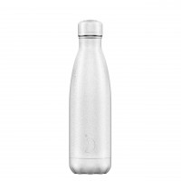 CHILLY'S Bottle Isolierflasche "Glitter White" - 500 ml