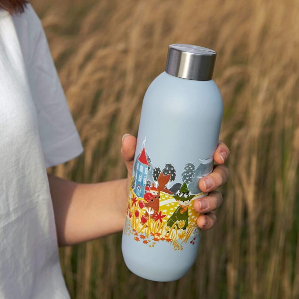 Stelton Trinkflasche "Keep Cool - Moomin" - 750 ml (Blau)