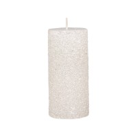 Chic Antique Rustikale Stumpenkerzen - Klein (Creme)