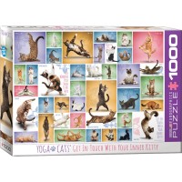 Puzzles Yoga Cats von Eurographics