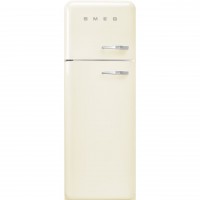 smeg Kühl-/Gefrierkombi "50's Retro Style" FAB30 (Creme) Tür links