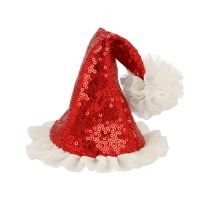 Haarspange "Santa Hat" - 13,3x10,2 cm (Rot) von Meri Meri