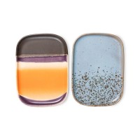 Mini-Tablett "70s ceramics" im 2er-Set (Aries) von HKliving