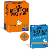 Partyspiel-Set "Make Fake News Great Again" + "Alternative Fakes 1" von HUCH!