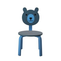 Bloomingville MINI Hocker "Bär" (Blau)