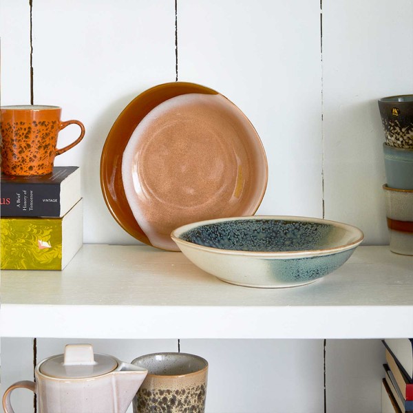 Curry Schalen im 2er-Set "70s ceramics" (Hills) von HKliving
