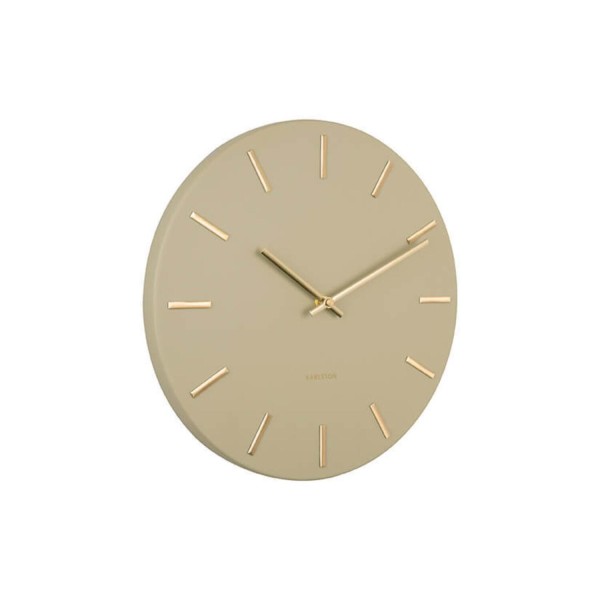 Wanduhr "Charm" (Olivgrün) von Karlsson by Present Time