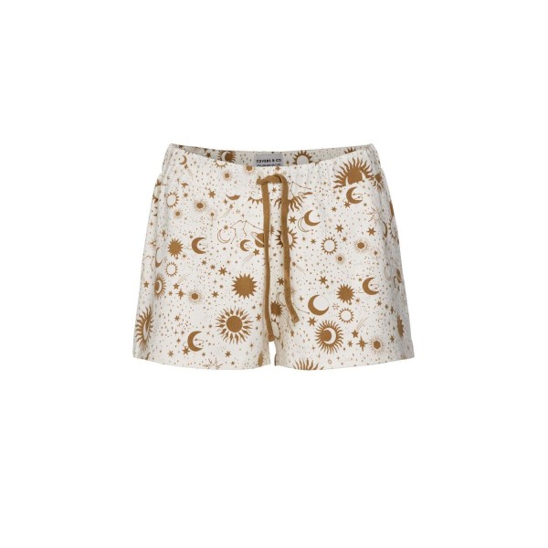 Shorts für Damen "Nisa Luna tic" (Ecru) von Covers & Co