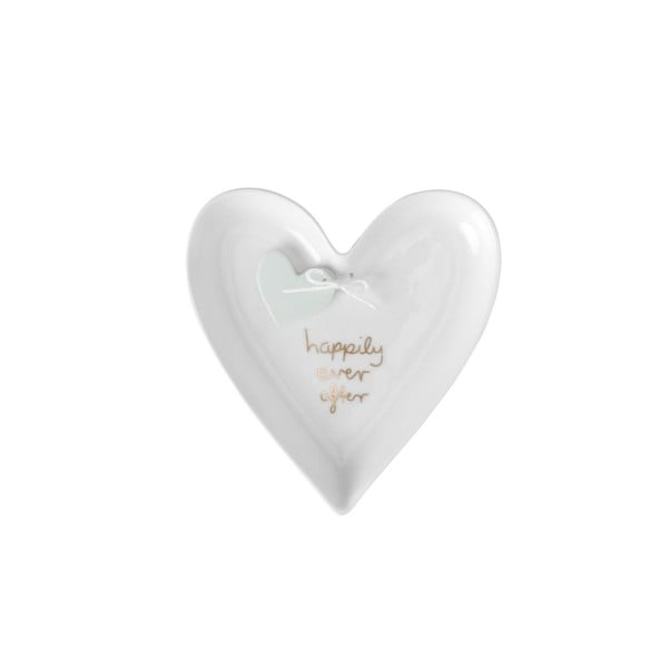 Herzteller "happily ever after" (Weiß) von räder Design