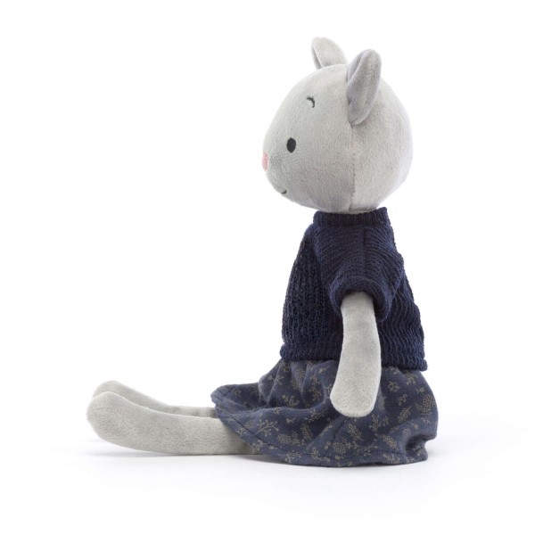 Jellycat Kuscheltier Katze "Coquette Cutie" (Grau)
