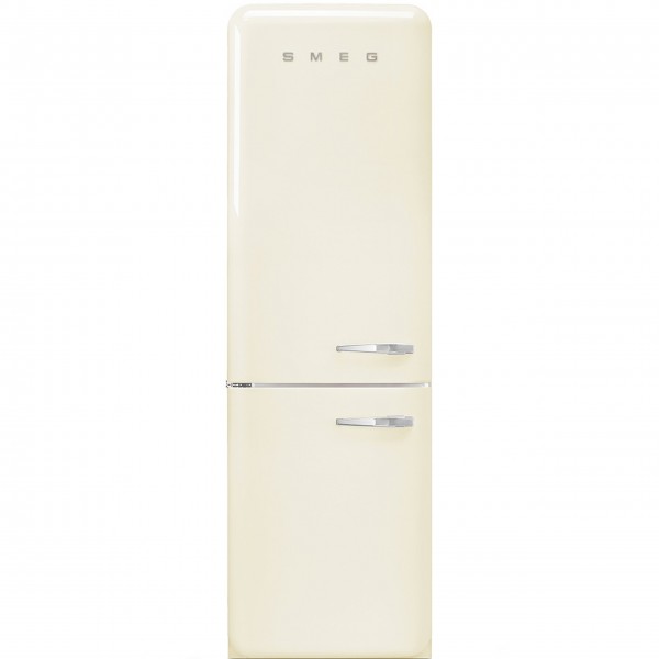 smeg Kühl-/Gefrierkombination "50's Retro Style" FAB32 mit Türanschlag links (Creme)