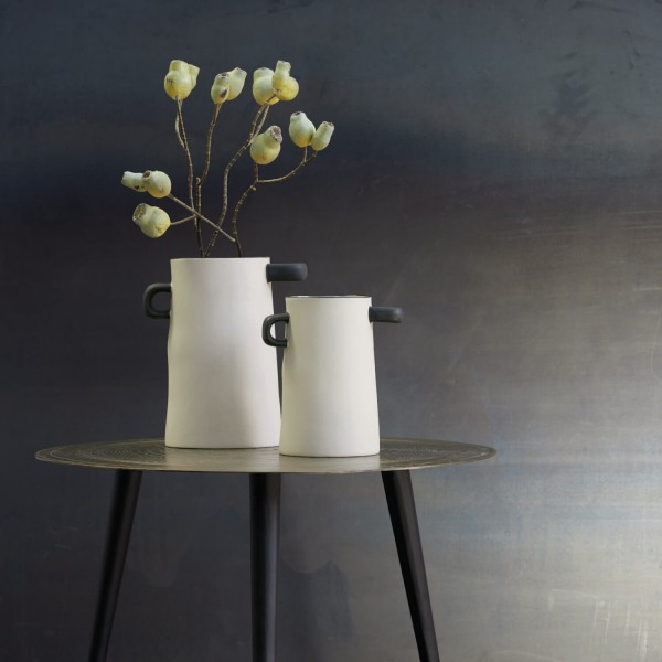 Vase mit Henkel "Rayu" - 21,5 cm (Natur) von ASA