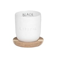 Espressobecher "DINING - Black & Strong" - 100 ml (Weiß) von räder Design