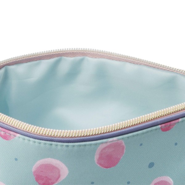 Rice Mäppchen mit Splash-Motiv (Blau/Pink)-1