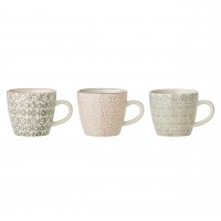 Bloomingville Tassen "Cécile" im 3er-Set (Bunt)