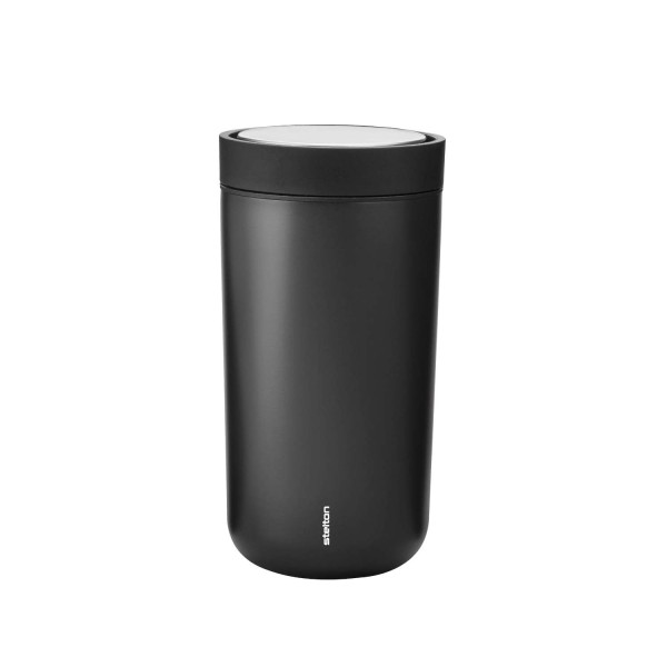 Stelton To-Go Becher "Click" - 0,2L (Schwarz metallic)