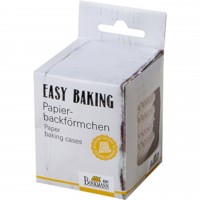 Birkmann Papierförmchen "Easy Baking" (Weiß)