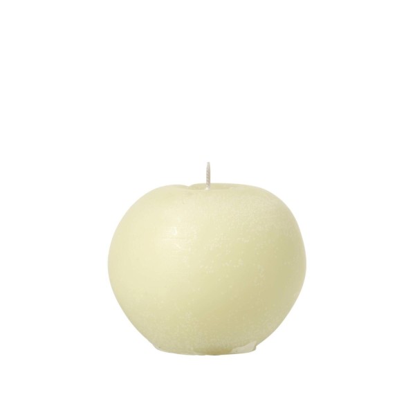 Figur-Kerze "Fruit - Apfel" - 8 cm (Hellgrün) von Broste Copenhagen