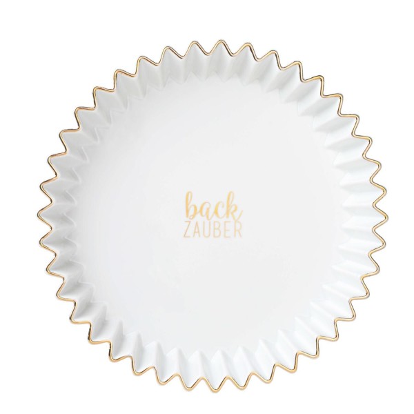 Kuchenform "DINING - Backzauber" - 28 cm (Weiß) von räder Design