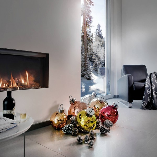 LED-Leuchtkugel "Ornament" - ø30cm (Grau) von SOMPEX