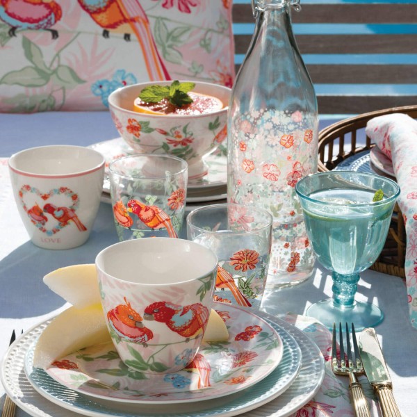 GreenGate Mini Latte Cup "Fallulah" (White)