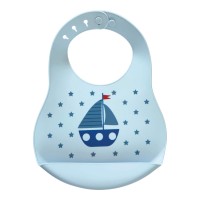 GreenGate Kinder-Lätzchen "Noah" (Blue)