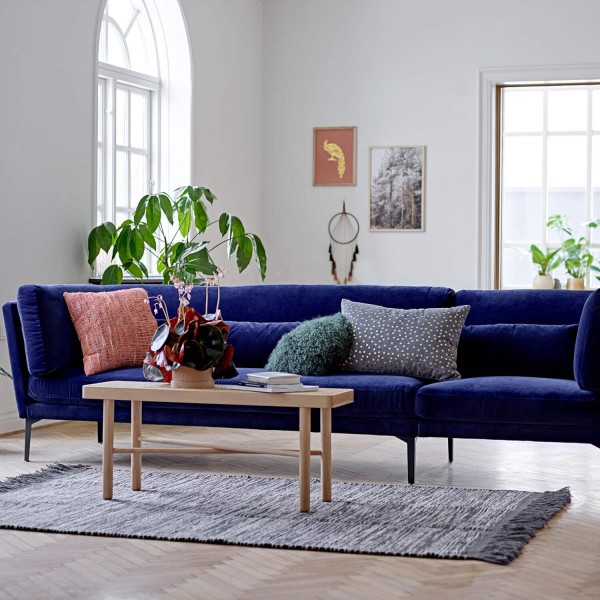 Bloomingville Sofa "Rox" (Blau)