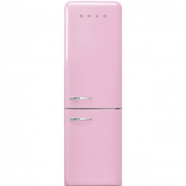 smeg Kühl-/Gefrierkombination "50's Retro Style" FAB32 mit Türanschlag rechts (Cadillac Pink)