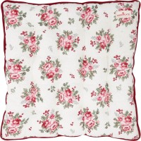 GreenGate Sitzkissen "Charline" - Groß (White)