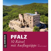 Gesellschaftsspiel "Pfalz - 50 Rätsel mit Ausflugtipps" von Gmeiner