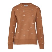 Sweatshirt für Damen "Kea Booby Trap" (Hazel) von Covers & Co.