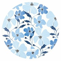 GreenGate Untersetzer rund "Laerke" (White)