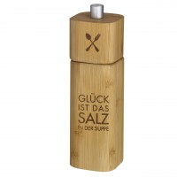 Glück ist das Salz in der Supper - Mühle von räder Design