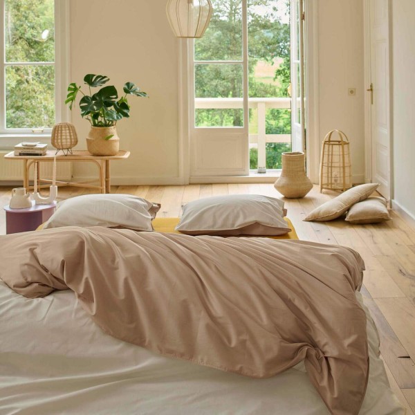 Bettwäsche-Set "Two in one" - 135x200cm & 80x80cm (Ginger) von Covers & Co