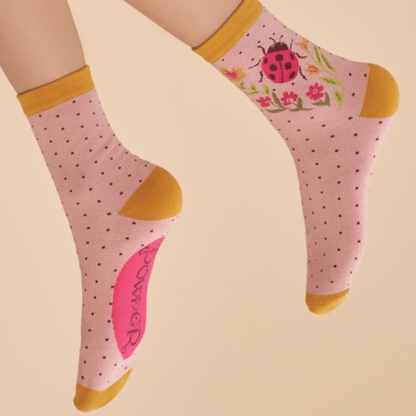 Damen Socken "Ladybird" - Gr. 37-42 (Petal) von Powder