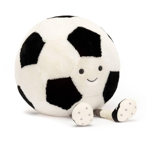 Jellycat Kuscheltier Fußball "Amuseable Sports" (Schwarz/Weiß)