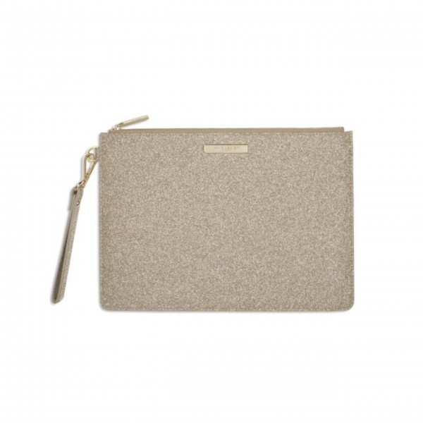 Ein funkelndes Erlebnis! Die Clutch "Stardust" (Champagner) von KATIE LOXTON 