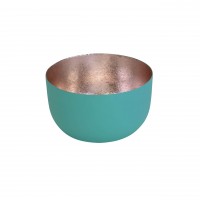  Windlicht "Madras" S (Dynasty green/rosè) von Gift Company