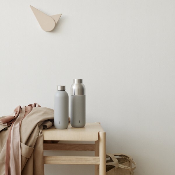 Stelton Isolierflasche "Keep Warm" - 0,75 l (Hellgrau)