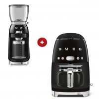 smeg Filter-Kaffeemaschine mit smeg Kaffeemühle