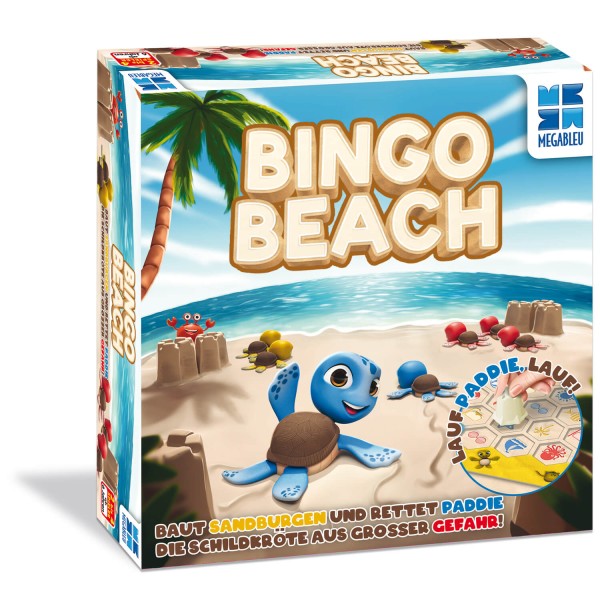 Familienspiel Bingo Beach von Megableu