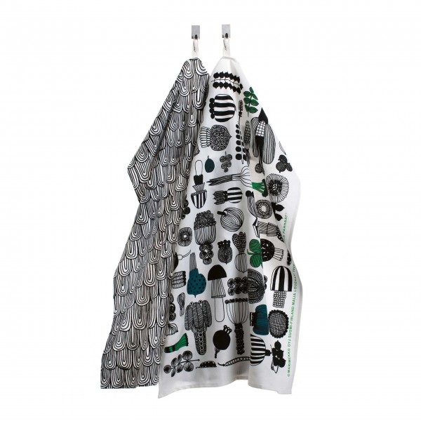 Geschirrtücher im marimekko-Look