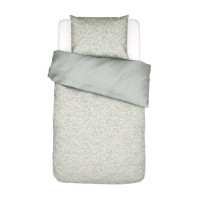 Bettwäsche-Set "Lenthe" - 155x220 cm & 80x80 cm (Cool Gray) von Essenza