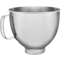 KitchenAid 4,8 l Edelstahlschüssel zu "Artisan" Küchenmaschine (Gehämmert)