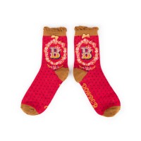 Powder Damen Socken "A-Z" - Buchstabe B