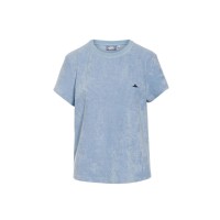 T-Shirt für Damen "Juniper Uni" (Blue Fog) von Essenza