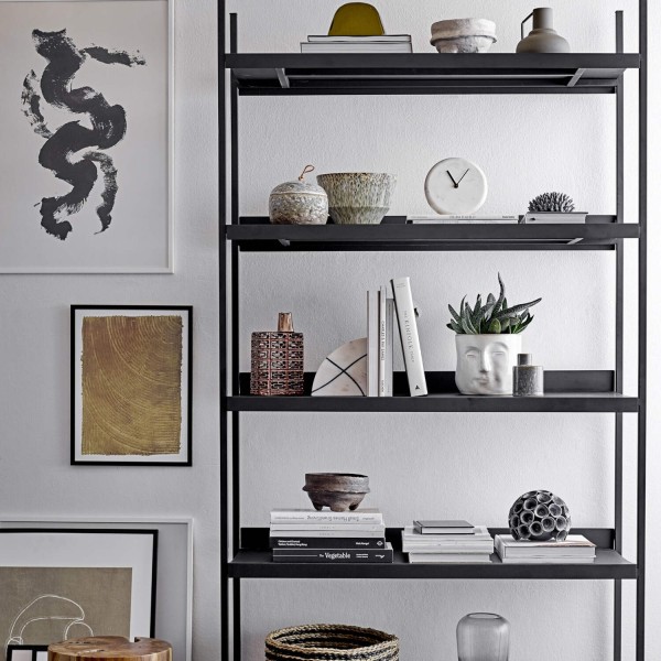 Elegante Metallvase Hinna aus der neuen Bloomingville Kollektion