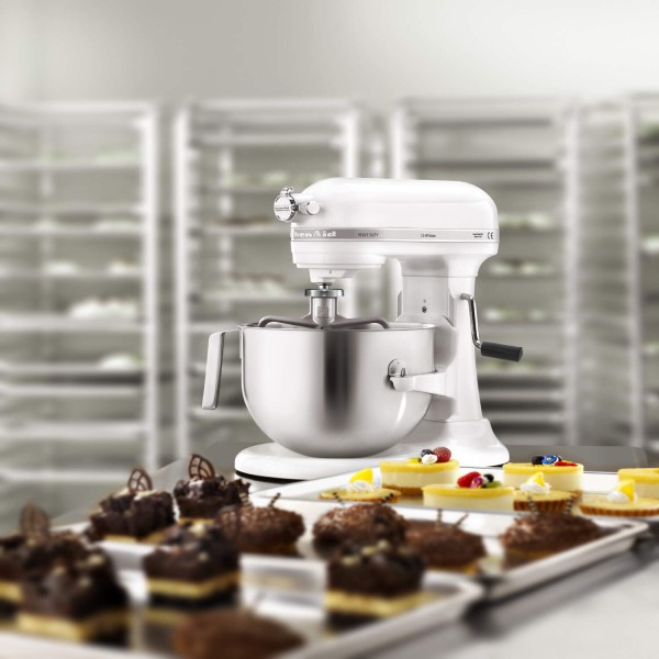 KitchenAid "Professional"  Küchenmaschine mit Schüsselheber (Weiß) 6,9 L
