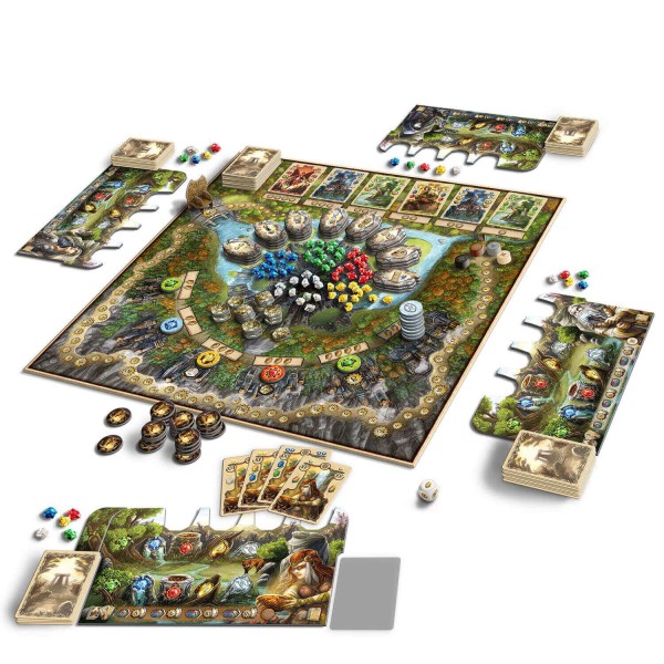 Gesellschaftsspiel "Rune Stone Erweiterung 2 - Enchanted Forest" von Queen Games Gesellschaftsspiel "Rune Stone Erweiterung 2 - Enchanted Forest" von Queen Games