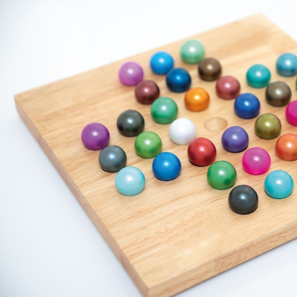 Solitär Spiel von Remember (Holz/Glas)